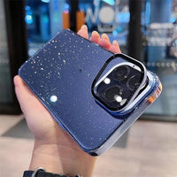 Transparent Lens Flip Stand Phone Case