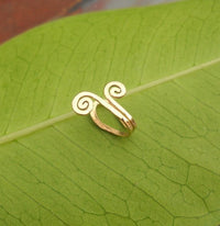 United States 14K Gold-covered Non-fading, No Pierced Earrings Earrings