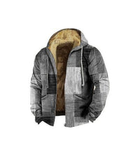 Ethnic Style 3D Printing Casual Youth Trend Hooded Zipper Sweatshirt