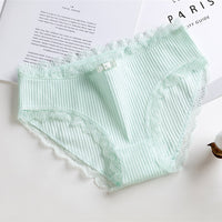 Thread Princess Low-waist Briefs With Cotton