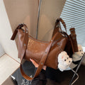 Solid-color Minimalist Elegant Underarm Single-shoulder Crossbody Bag