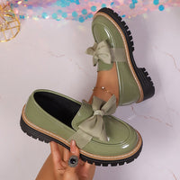 Womens Stylish Bow Tie Pumps