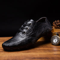 Men's Business Leather Shoes Large Size Casual Shoes