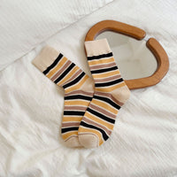 Colourful Striped Socks For Women
