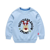 Children's Sweater Korean Style Sweatshirt Boys' Round Neck