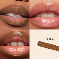 Double-headed Matte Lip Liner Transparent Moisturizing Lip Gloss