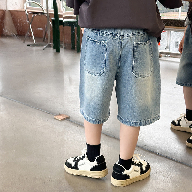 Boy's Denim Shorts Summer Five Points