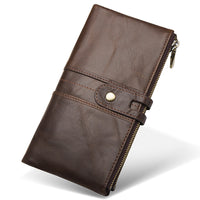 Really Multi-card Leather Men's Wallet Business Casual Long
