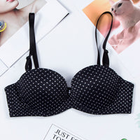 Half Cup Glossy Surface Without A Scratch Girl Bra