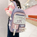 Female Junior High School Student Large Capacity Good-looking Backpack