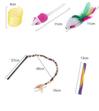 Cat Toy Set Funny Cat Assembled Toys Cat Tunnel Cat Tunnel Pet Supplies