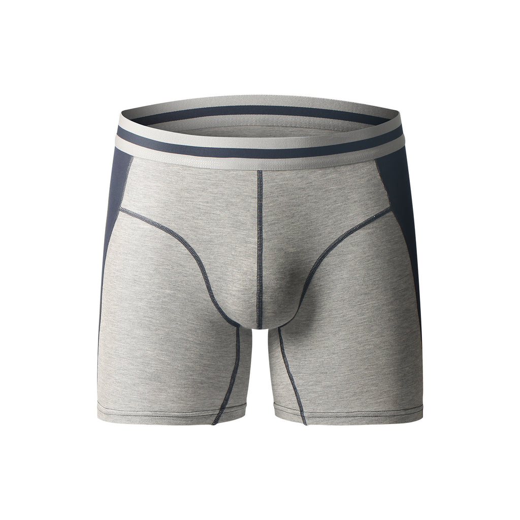 Color Block Modal Shorts And Long Boxer Briefs