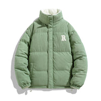 Cashmere Cotton-padded Coat Double-sided Wear Loose Lapel Warm Coat