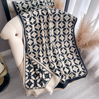 High-end Double-sided Dual-use New Travel Artificial Cashmere Scarf Women
