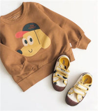 Spring And Autumn Artificial Color Cotton Children's Sweater