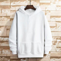 Solid Color Loose Casual Versatile Hooded Sweatshirt