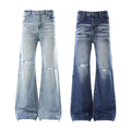 Denim Pants For Men And Women Straight-leg Bootcut Wide-leg Denim Pants
