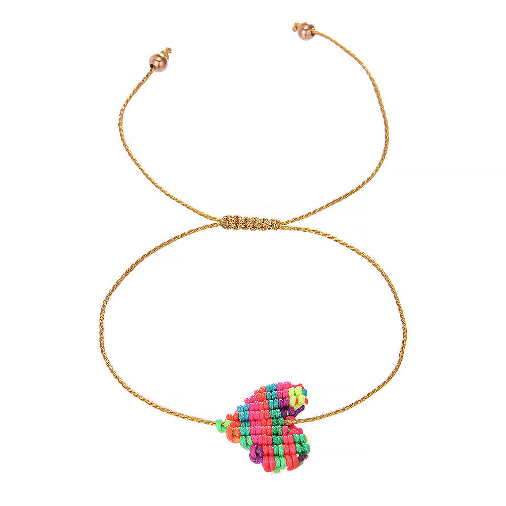 Friendship Chain Bohemian Hand-woven Colorful Simple Love Rope