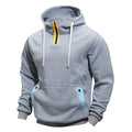 Men's Sweater Hoodie Zipper Multi-pocket Pullover