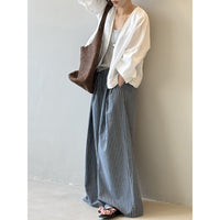 Artistic Retro Ramie Long-sleeved Loose All-match Sun Protection Shirt Top