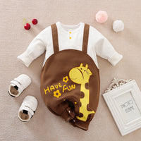Baby Casual Jumpsuit Fake Two Pieces Jumpsuit