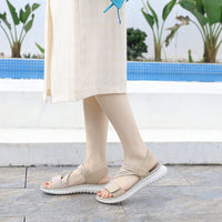 Lightweight Sporty-style Comfortable Elastic-band Plus-size Sandals