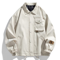 Men's Lapel Casual Loose Jacket
