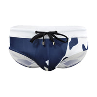 Men's Tethered Stretch  Swimming Briefs Men