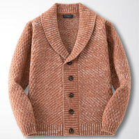 Polyester Men's Long-sleeved Thick Needle Sweater Sweater