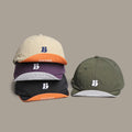 Color-block Quick-dry Embroidered Letter B Wide-brimmed Sun-protective Adjustable Trendy Casual Baseball Cap For Shopping And Daily Outings
