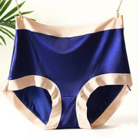 High Waist Satin Plus Size Underwear
