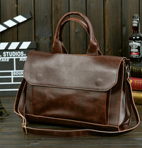 Shoulder slung computer briefcase