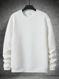 Crew-neck Base-layer Top Men's Casual Hoodie