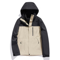 Detachable Windproof And Waterproof 3-in-1 Winter Two-Piece Set For Men And Women