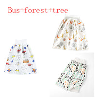 Cotton and bamboo fiber Baby diaper skirt