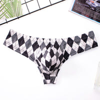 Men's Hip Split Thong Small Boxer