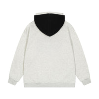 Men's Fashion High Collar Button Hooded Sweater