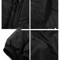 Male Loose Thickened Personality Trend Line Solid Color Cotton Jacket