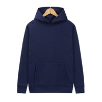 Mens And Womens Solid-color Plain Hoodies