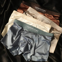Men's Satin Light Luxury Ice Silk Underwear Summer
