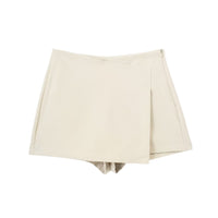 Women's High Waist Asymmetric Shorts