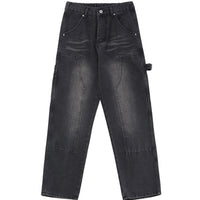 Men's American Street Logging Tooling Slightly Flared Jeans