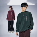 Men's Polar Fleece Adhesive Round Neck Sweater