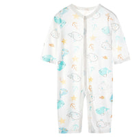 Summer thin long-sleeved newborn baby romper