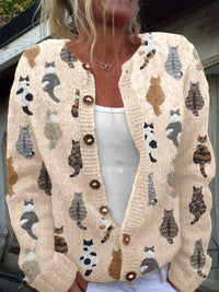 3D Digital Printing Sweater Women's Dress