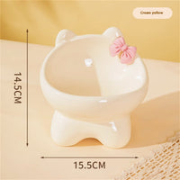 Protect The Cervical Vertebrae, Not Easy To Tip Over, And Prevent Black Chin Pet Bowl