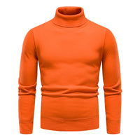 Men's Classic All-matching Fleece-lined Turtleneck Sweater