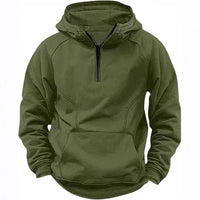 Hooded Retro Solid Color Distressed Sweater Long Sleeve Coat