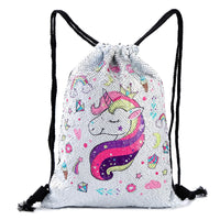 Backpack children cartoon drawstring school bag