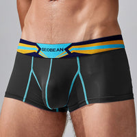 Men's Ice Silk Thin Printed Underwear